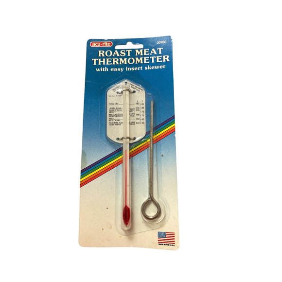 Acu-Rite Roast Meat Thermometer With Easy Insert Skewer - Picture 1 of 2